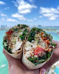 Carrot Express protein wrap