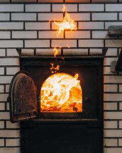 Frank Pepe Pizzeria’s coal fire oven