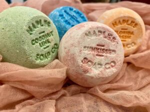 Scented bath bombs from Naples Soap Company
