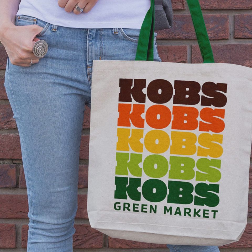 Kobs Green Market reusable shopping bag