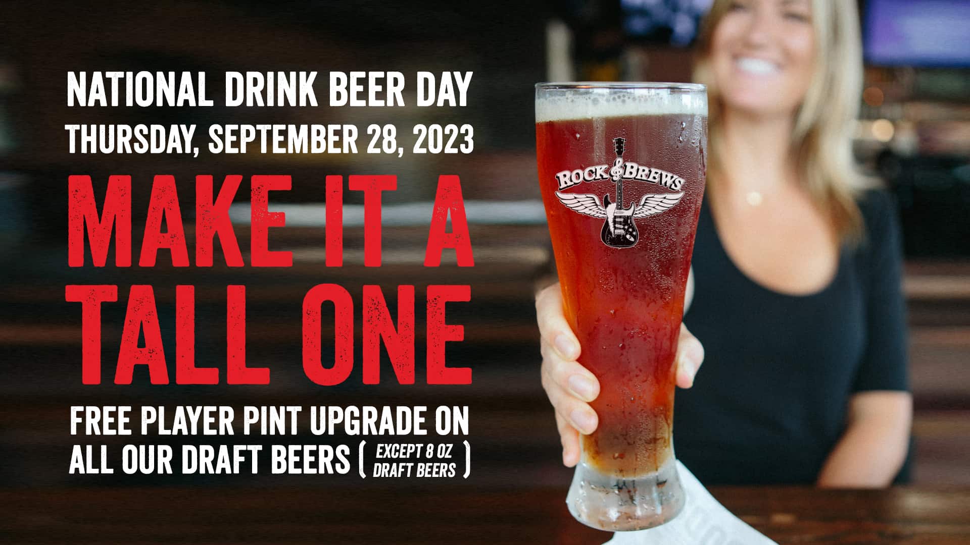 National Drink Beer Day: September 28, 2023
