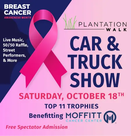 Breast Cancer Awareness Month Car and Truck Show: October 18, 2025