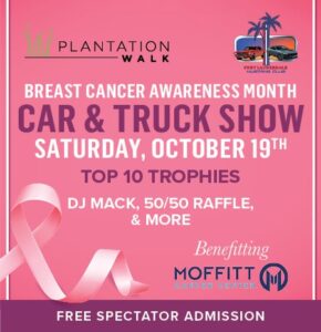 Breast Cancer Awareness Car & Truck Show at Plantation Walk