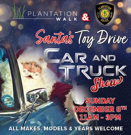 Santa’s Toy Drive Car and Truck Show; December 8, 2024