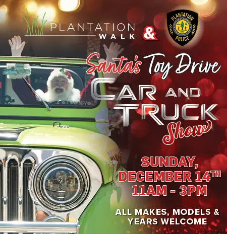 Santa’s Toy Drive Car and Truck Show: December 14, 2025