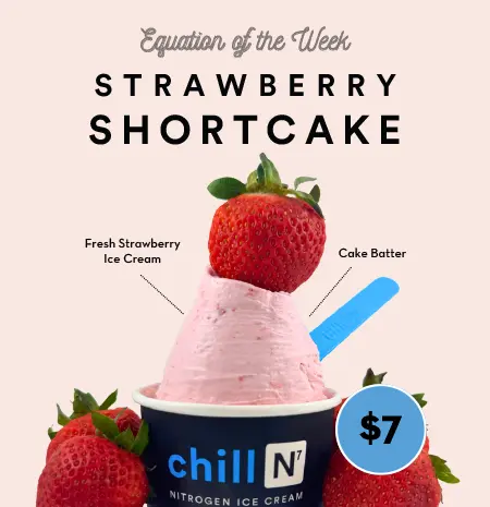 Chill-N Equation of the Week: Strawberry Shortcake