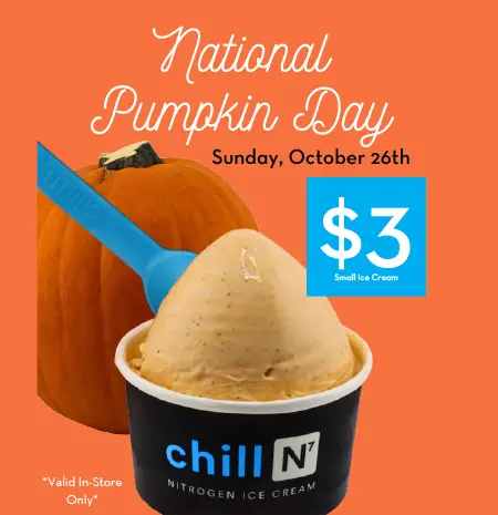 National Pumpkin Day at Chill-N