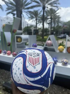 plantation walk soccer usa ball